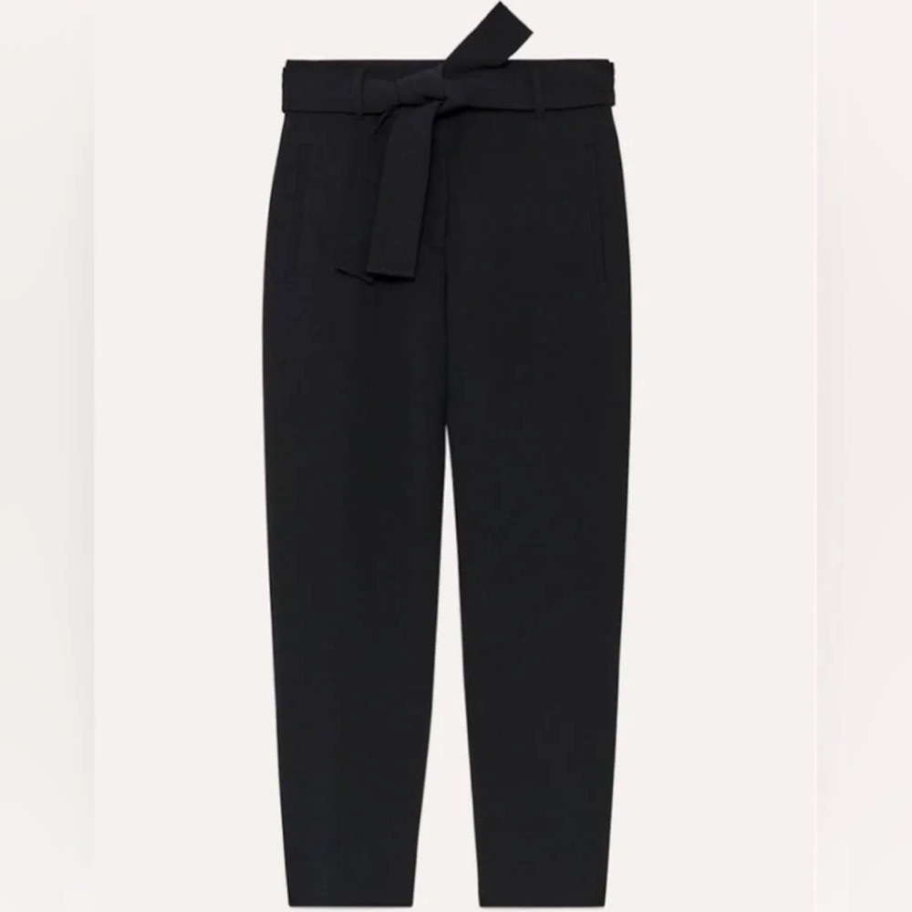 Aritzia Wilfred | Jallade Crepe Pant In Black